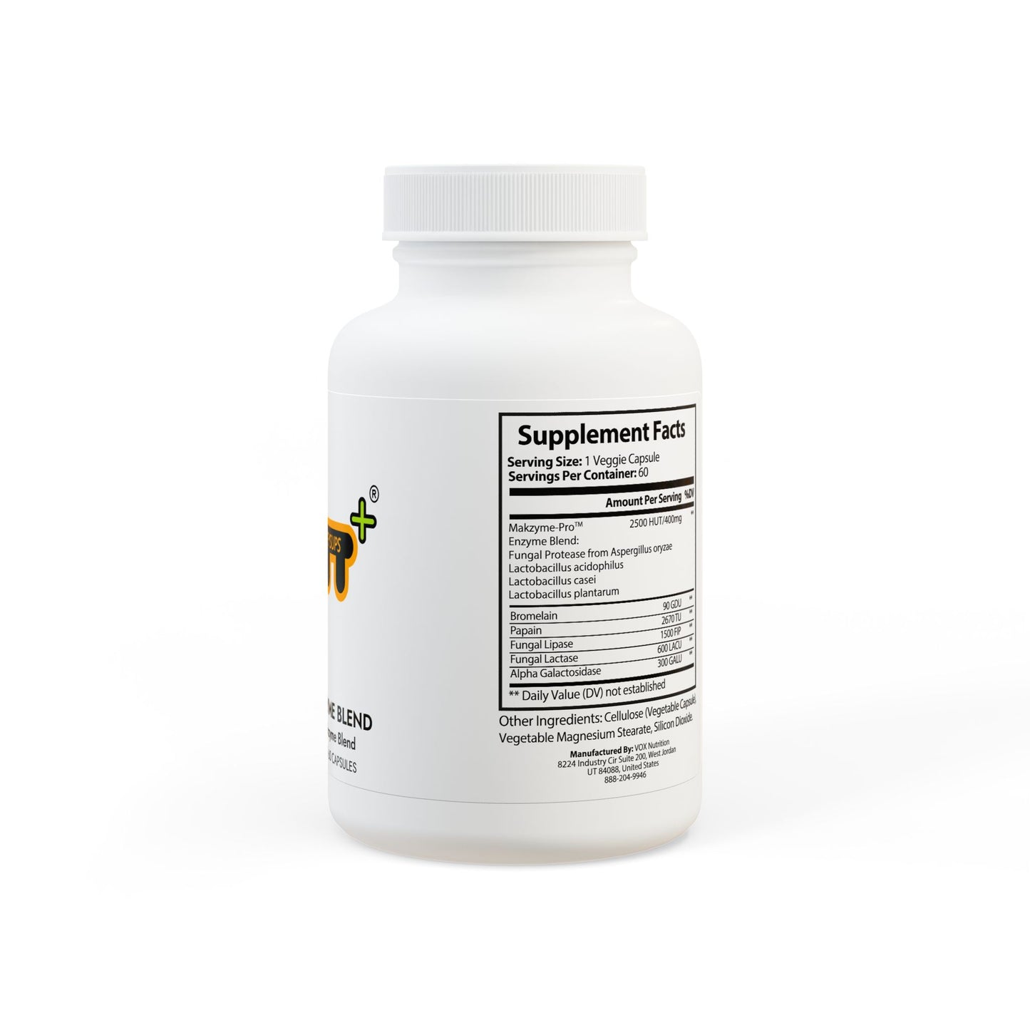 Digestive Enzyme Blend Supplement (60 Capsules)