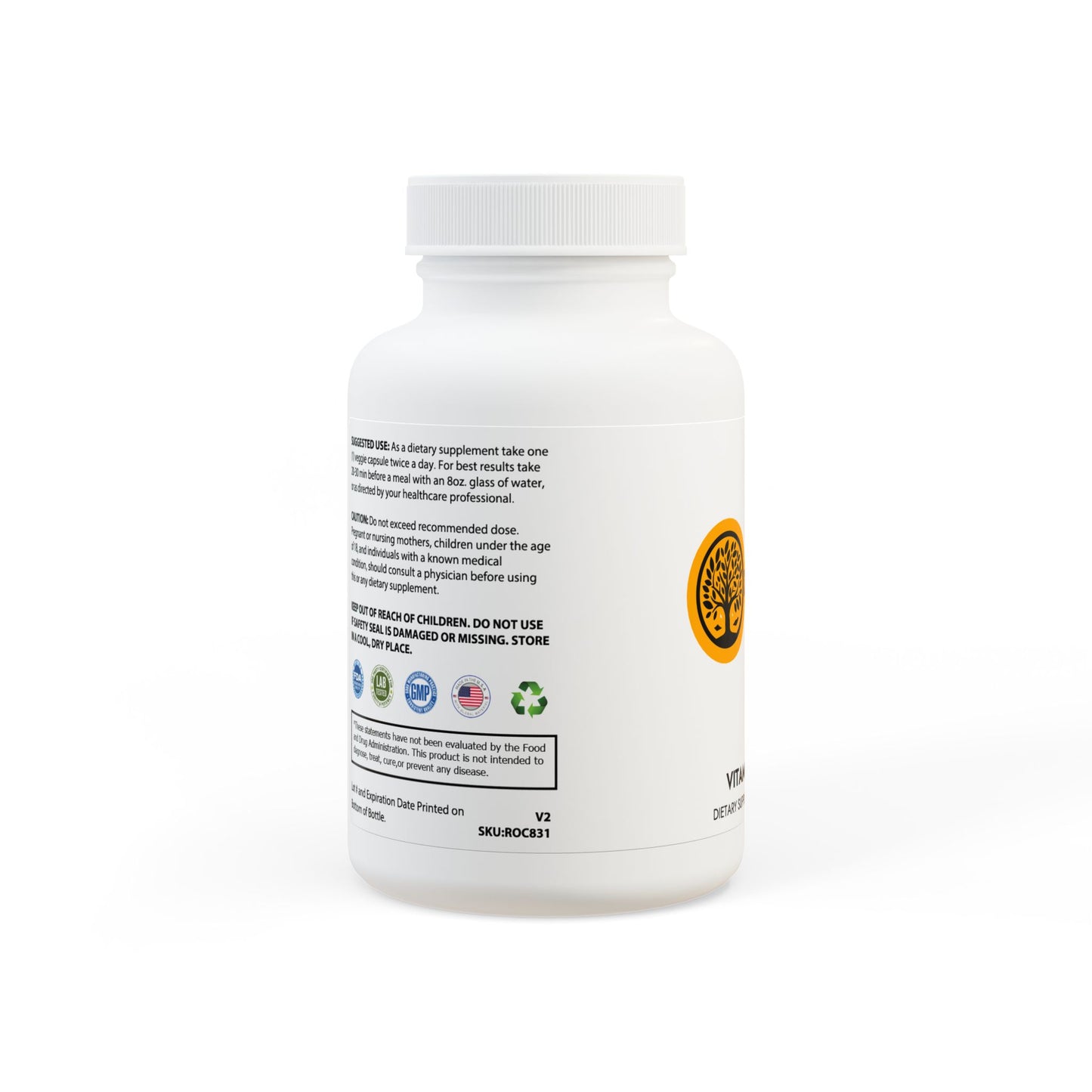 Vitamin K2 + D3 Supplement (60 Capsules)