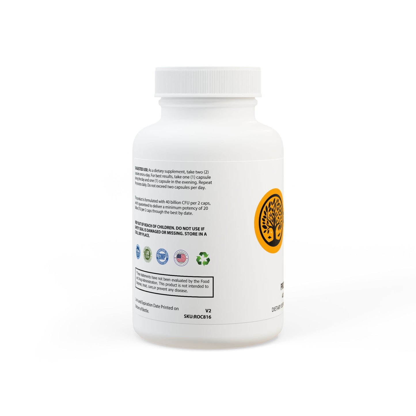 Probiotics Supplement (60 Capsules)